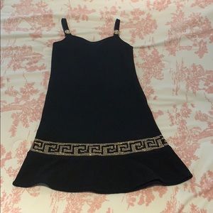 Young Versace Black Dress 11